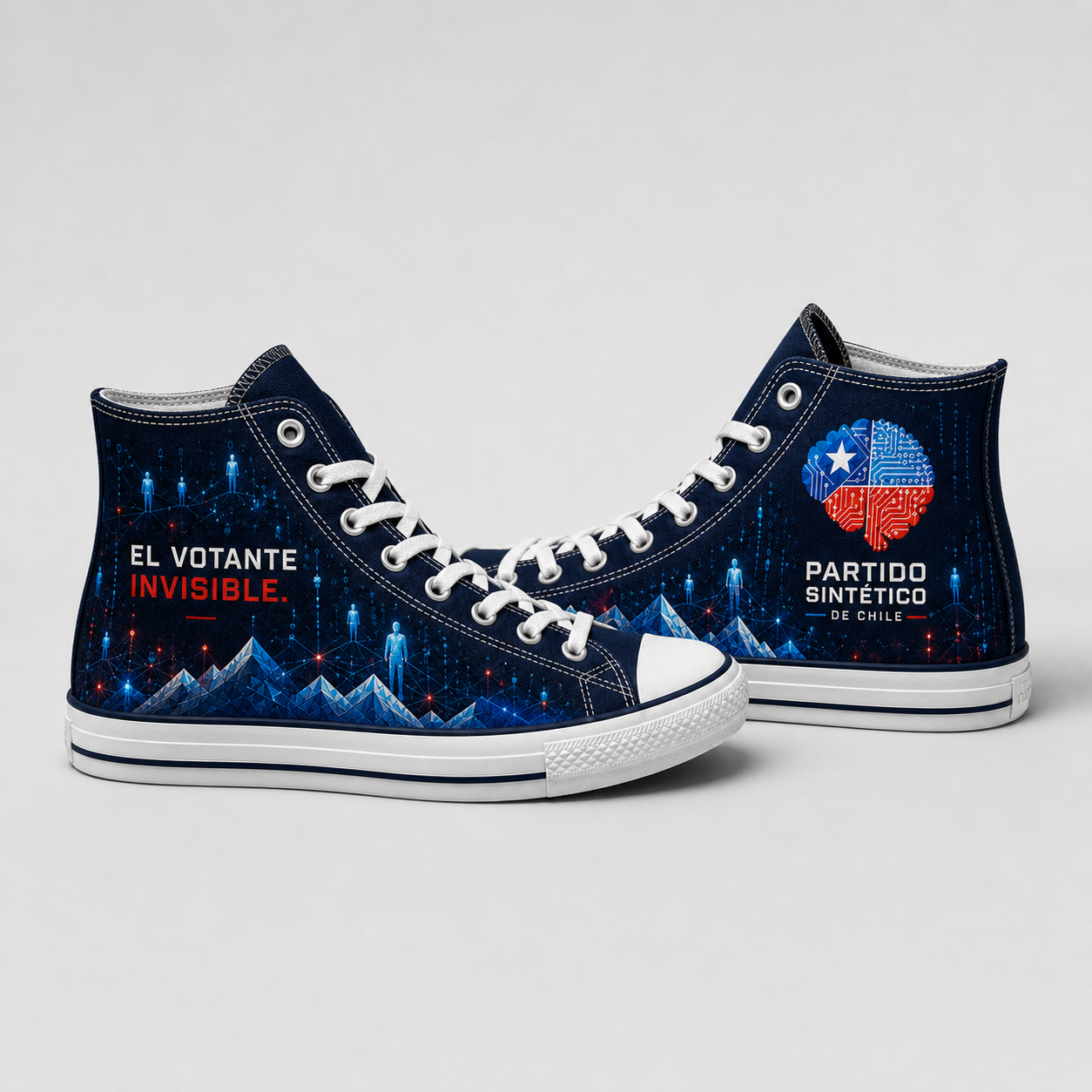 Chucks · El Votante Invisible — Para quienes nunca fueron escuchados. Edición Partido Sintético de Chile.